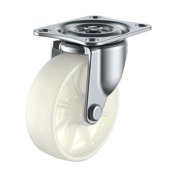 物流保管用品〜キャスター〜プレート式ナイロン車