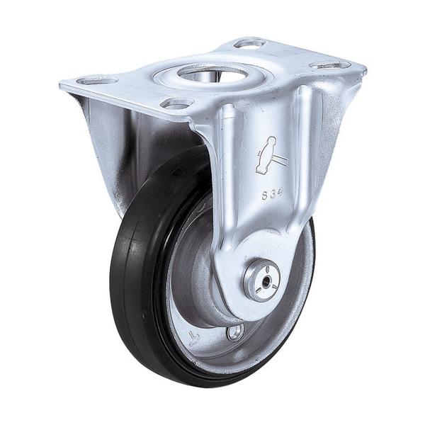 物流保管用品〜キャスター〜プレート式ゴム車