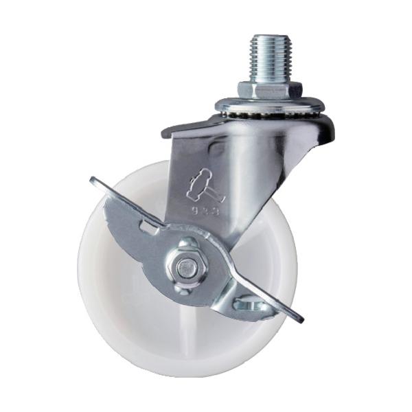 ハンマー　Ａシリーズ自在ＳＰ付ナイロン車６５ｍｍ ハンマーキャスター（株） (415A-30N65-BAR01) (367-0538)