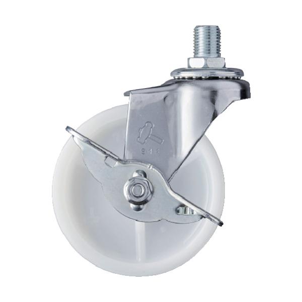 ハンマー　Ａシリーズ自在ＳＰ付ナイロン車７５ｍｍ ハンマーキャスター（株） (415A-30N75-BAR01) (367-0546)