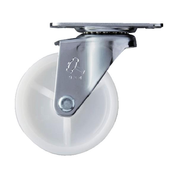 物流保管用品〜キャスター〜プレート式ナイロン車