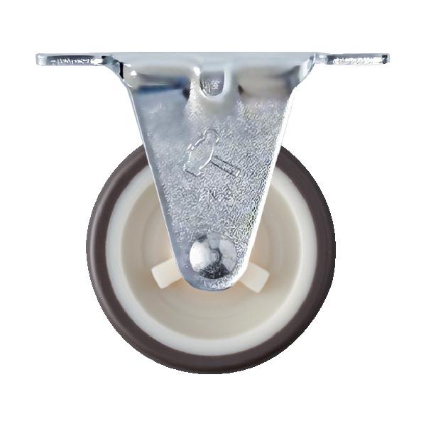 物流保管用品〜キャスター〜プレート式ウレタン車