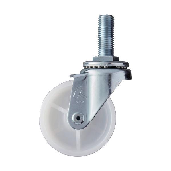 物流保管用品〜キャスター〜ねじ込み式ナイロン車