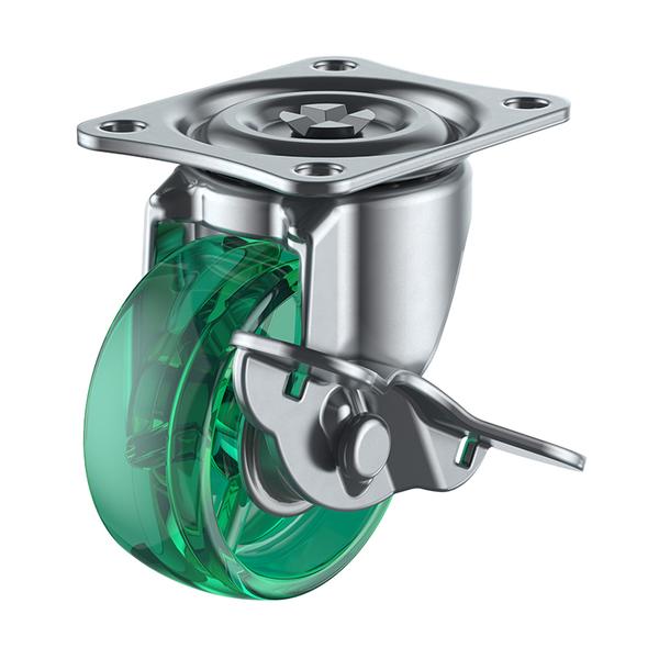 物流保管用品〜キャスター〜プレート式ポリカーボネート車