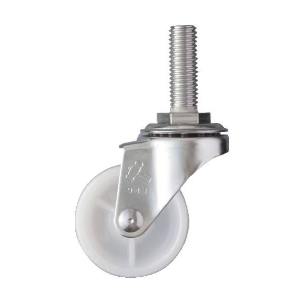 物流保管用品〜キャスター〜ねじ込み式ナイロン車