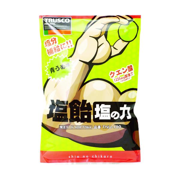 ＴＲＵＳＣＯ　【※軽税】　塩飴　塩の力　１００ｇ袋入　青梅味　（１袋入） (TNU100) (408-7364)