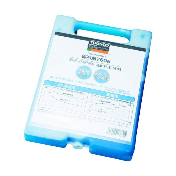ブランド：ＴＲＵＳＣＯ／メーカー：トラスコ中山（株）／ＴＲＵＳＣＯ　保冷剤　７６０ｇ　強冷タイプ