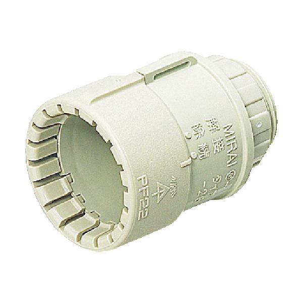 未来　　ＰＦ管コネクタ（Ｇタイプ） 未来工業（株） (MFSK-28G) (412-5550)