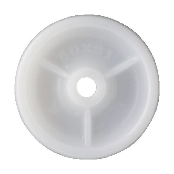 ハンマー　Ｇ型ナイロン車輪　５０ｍｍ (814-0539) (429GN50)