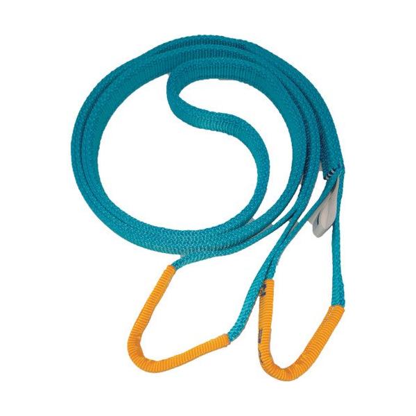 はなはなまろん　新品】テザック　ブルースリング　75mm幅x5m！　2本 TESAC(テザック) ブルースリング(JIS4等級・両端アイ形) 荷重1.0t 全長