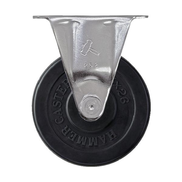 物流保管用品〜キャスター〜プレート式ゴム車