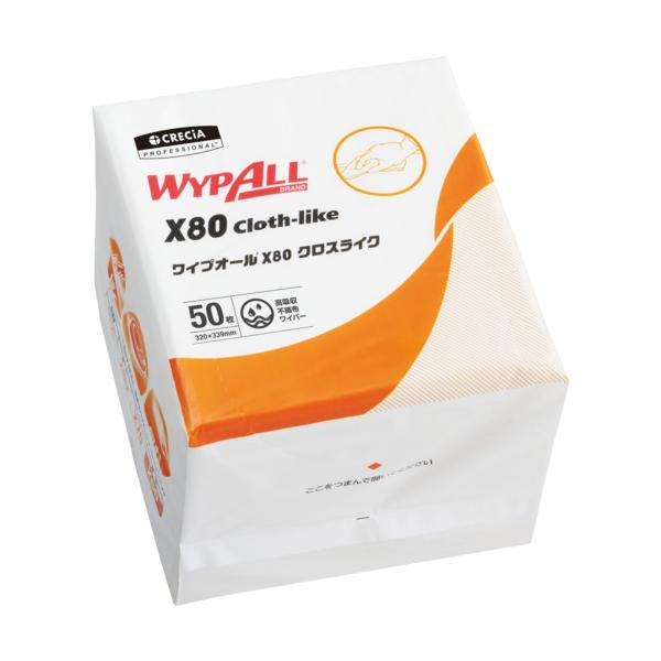 Charryおまとめ出品 クレシア ワイプオールX80 クロスライク 4つ折 (60585) (208-5922