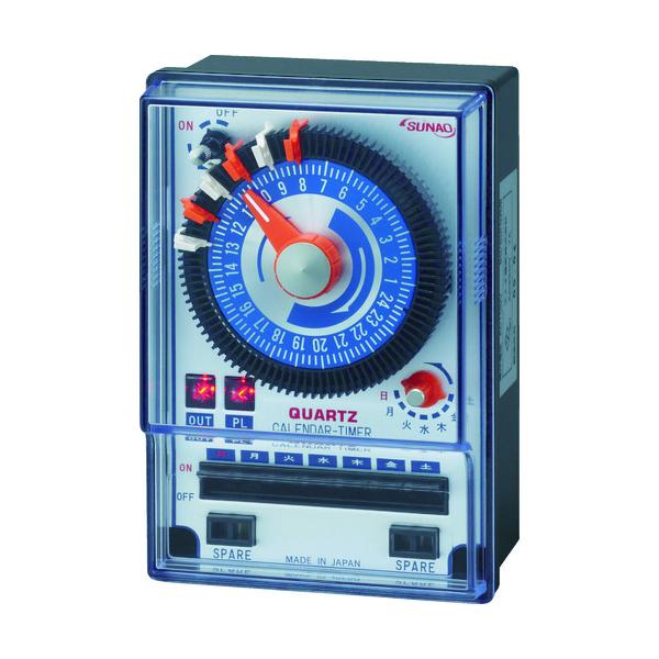 (メーカー直送　代引不可）ＳＵＮＡＯ　カレンダータイマー スナオ電気（株） (ET-200PC) (324-9701)