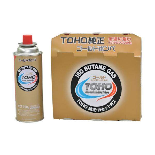 ＨＯＮＤＡ　カセットボンベ　ＴＯＨＯゴールド　１箱３６本入り (12094) (336-7054)