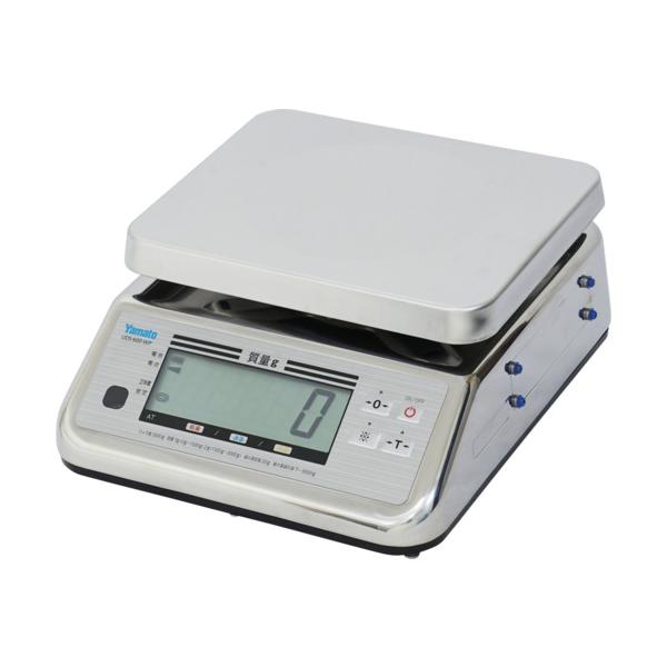 大和製衡（株）ＹＡＭＡＴＯ デジタル上皿はかり UDS-600-WPK-3 (1区) 検定品 UDS-600-WPK-3-A1(664-6362)※ご注文前に使用地域をご確認ください。　