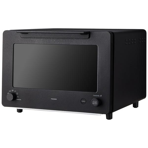 ツインバード（TWINBIRD） オーブントースター TS-D487B ブラック 匠
