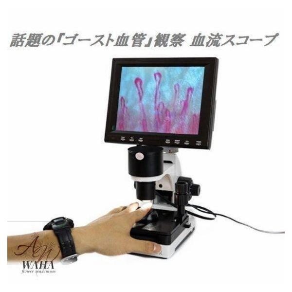 新品・送料込】高倍率 血流スコープ9インチモニター付！テレビ