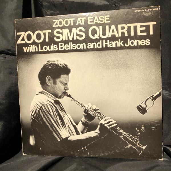 Zoot Sims Quartet / At Ease LP FAMOUS DOOR・TOSHIBA-EMI