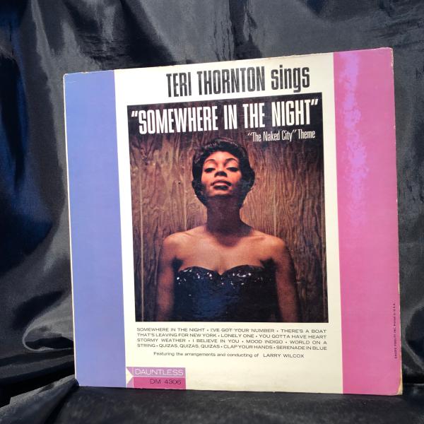 Teri Thornton / Somewhere In The Night LP Dauntless