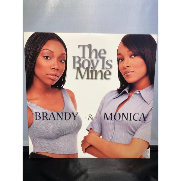 BRANDY &MONICA /THE BOY IS MINE LP ATLANTIC : tatsuda records