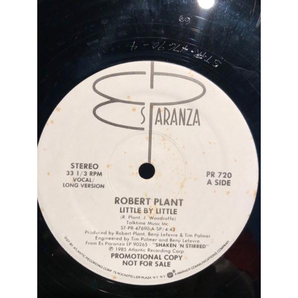 【プロモオンリー！】ロバート・プラント/Little By Little ROBERT PLANT / little by little12inch : tatsuda records - 通販