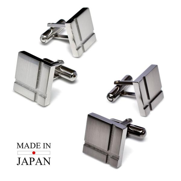カフスボタン ブランド 結婚式 日本製 真鍮 シンプル おしゃれ 新生活 Tps-039