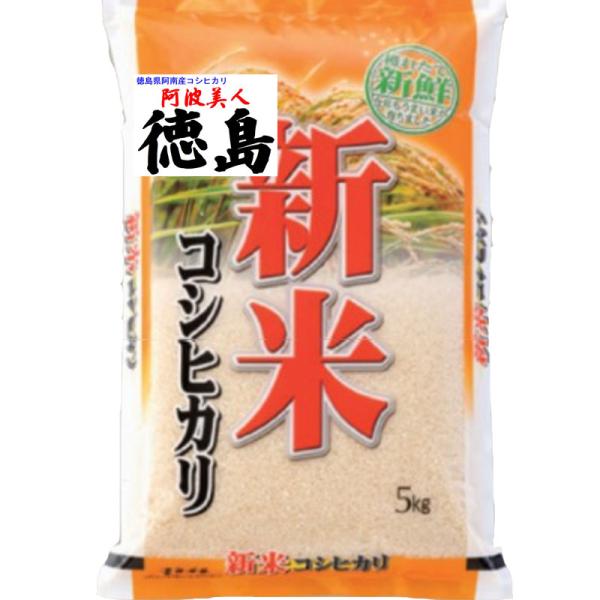 コシヒカリ 米 5kg 徳島県産 阿南指定 お米 5キロ 令和5年産 コシヒカリ 米 5kg 徳島県産 阿南指定 お米 5キロ 令和5年産