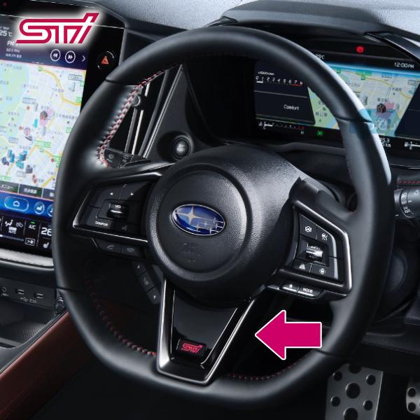 スバル　 ステアリングホイール 赤ステッチ 楽天市場】34312FL190VH【スバル純正】本革巻ステアリング