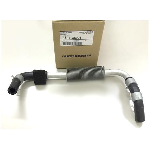 ■定価：消費税抜￥４,９１０■商品番号：34611AG001■車名:BP/BL系レガシィ用■部品名:リターンホース（BP/BL系パワステ・リターン（低圧）側ホース/パワステ・クーラー）