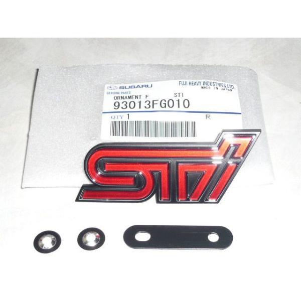 SUBARU 93013FG010【STI-スバル】STIエンブレム/STIオーナメント SUBARU 93013FG010【STI-スバル】STIエンブレム/STIオーナメント