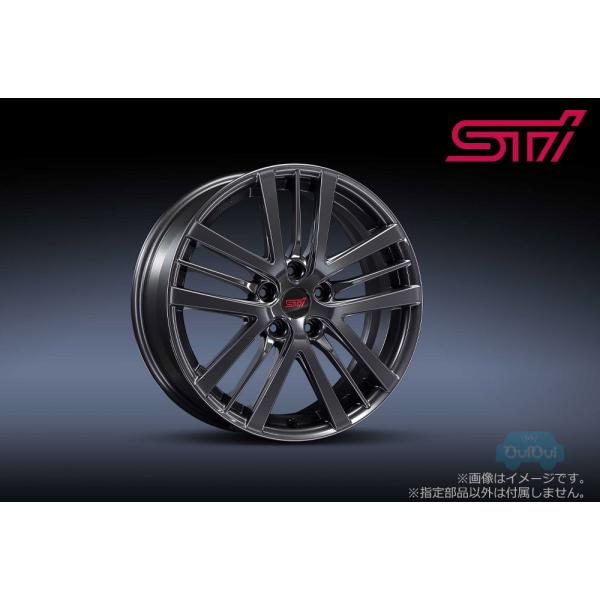 SUBARU（スバル） SG217FN110【スバル純正】STIアルミホイールセット17