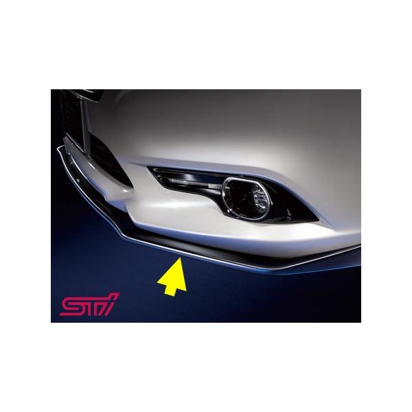 ※欠品中/納期未定※SG517AL000【STI-スバル】【福山通運配送】フロントアンダースポイラー ※半艶ブラック レガシィB4（BN9）A~C型用　STIパーツ
