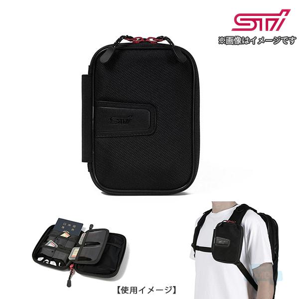 STSG20100030【スバル公式】STI メディア＆パスポートケース 小物入れ 