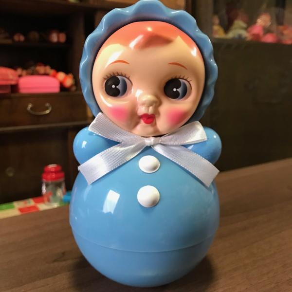 起き上がりこぼし 昭和レトロ 日本製 可愛い おきあがりこぼしおきあが
