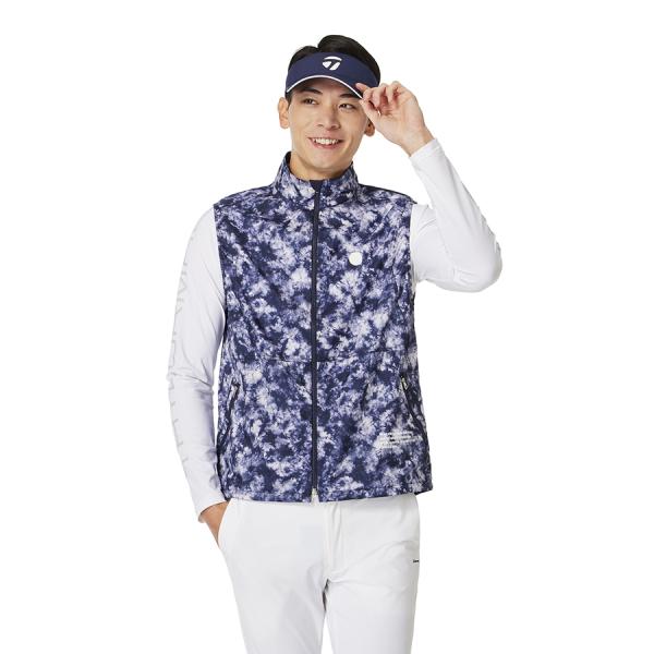 説明欄必読‼️テーラーメイド　中綿ベスト　スカート　セット　ネイビー新品未使用 TaylorMade テーラーメイド ゴルフ コンテスタントシャイニーベスト