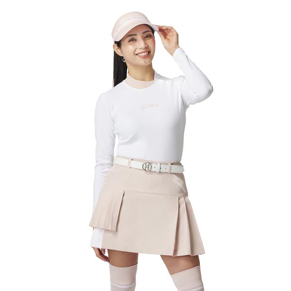 TaylorMade テーラーメイド　ノースリーブ　モックネック　スカート　上下 TaylorMade（テーラーメイド） ゴルフ 【Ws】 コントラストネックL/S