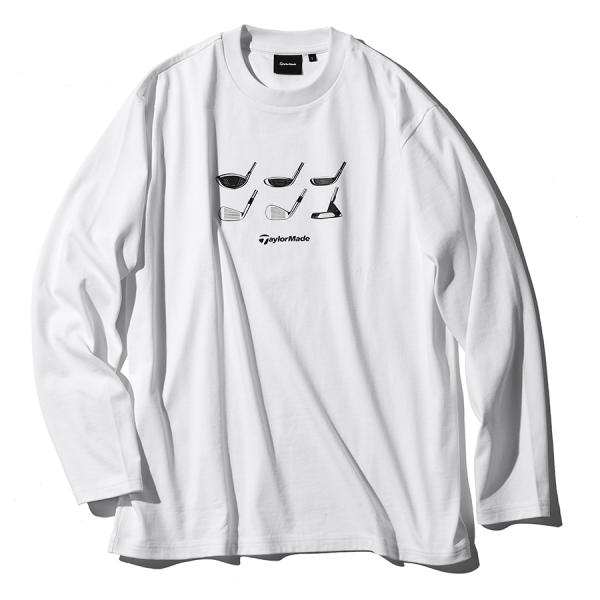 TaylorMade テーラーメイド ゴルフ EQUIPMENT GRAPHIC L/S TEE
