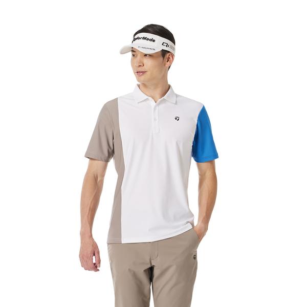 TaylorMade（テーラーメイド） ゴルフ カラーブロック S/S ポロ