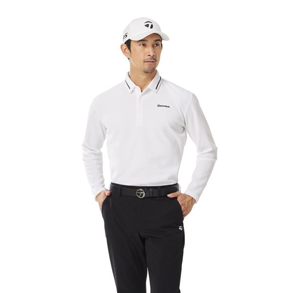 TaylorMade テーラーメイド ゴルフ TMベーシックL/Sポロ / ホワイト