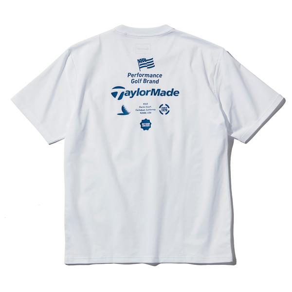TaylorMade（テーラーメイド） ゴルフ FLAG BACK PRINT S/S TEE