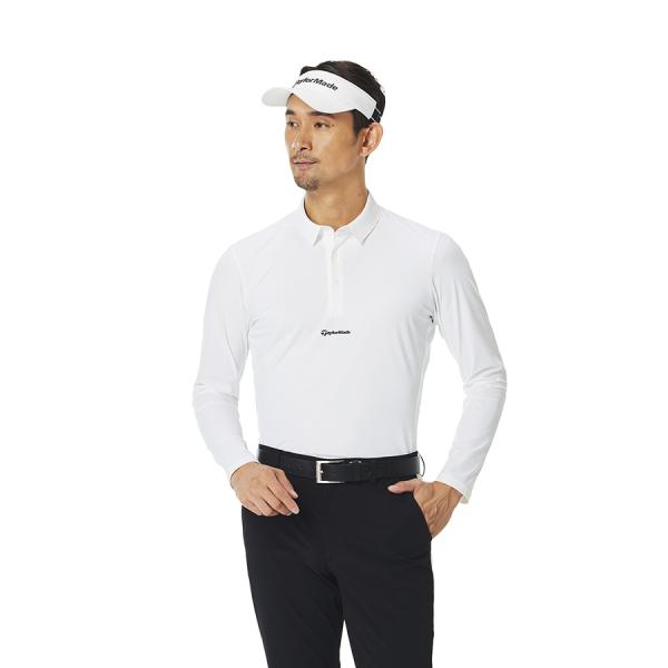 【新品】テーラーメイド 星条旗ポロシャツ ホワイトXS TaylorMade（テーラーメイド） ゴルフ TP L/Sポロ / ホワイト / TL726