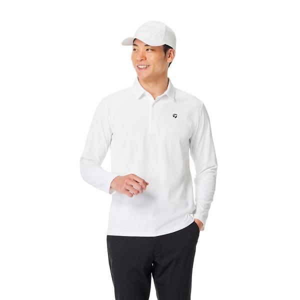 TaylorMade（テーラーメイド） ゴルフ TMベーシックL/Sポロ / ホワイト