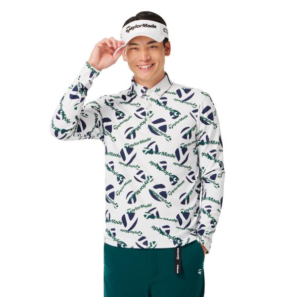 TaylorMade テーラーメイド ゴルフ T-HEATグラフィック L/S ポロ