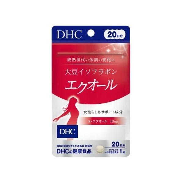 DHC 20日分 大豆イソフラボン エクオール : TAYネットショップ - 通販