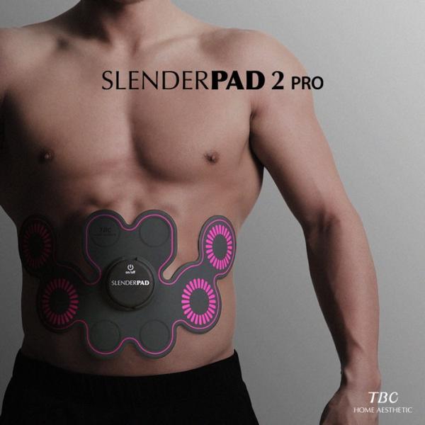 公式 TBC スレンダーパッド2 PRO ボディ・ヒップ用 家庭用EMS美容器 EMS パッド お尻 腹筋 腹筋ベルト 美容器 EMS 腹筋ベルト おうちケア