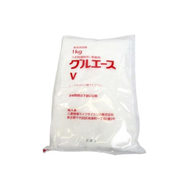 品名・・・食品添加物輸入者・・・三菱商事ライフサイエンス株式会社内容量・・・1kg賞味期限・・・製造から約１年半原材料・・・Ｌ−グルタミン酸ナトリウム