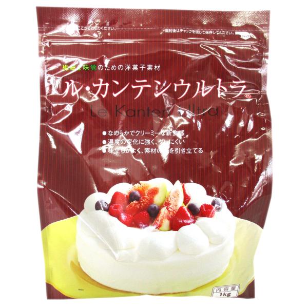 イナショク ル・カンテンウルトラ 1kg　　粉末寒天 寒天パウダー 伊那食品工業 業務用寒天 製菓材料 ゼリー材料 和菓子材料 大容量寒天