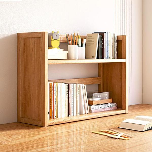 強い安定性：家庭用本棚、耐久性があり、非常に安定しています。堅牢な構造により、優れた強度と耐荷重性を保証します。各棚は所定の位置にしっかりと固定されており、本やその他のアイテムを安全に保管できます。長期間使用しても変形しにくいです。省スペー...