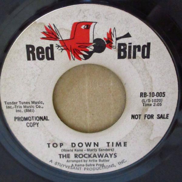 ROCKAWAYS(ザ・ロッカウェイズ)-Top Down Time / Don't Cry (US '64 プロモ・ラ