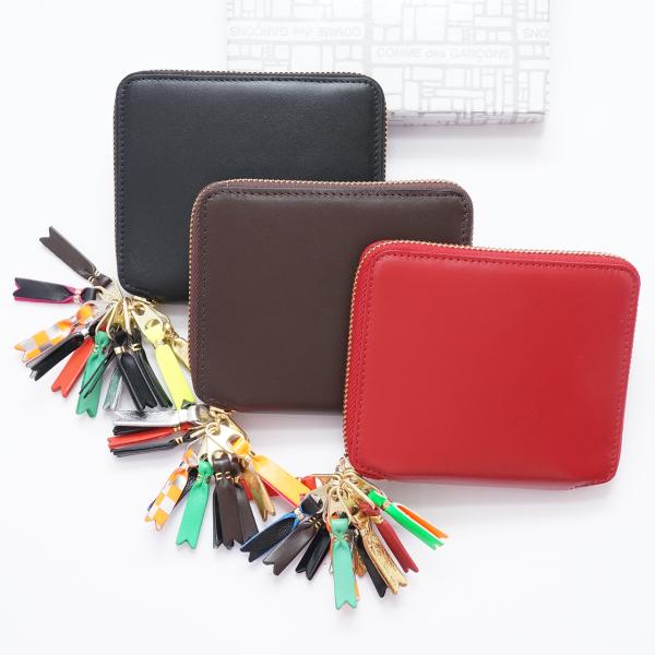 小物 COMME DES GARCONS ZIPPER PULL SA8100ZP WALLET COMME des GARCON コムデギャルソン 財布 GARCONS